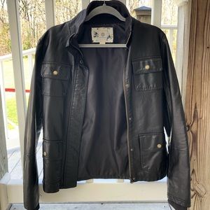Element Brown Leather Jacket